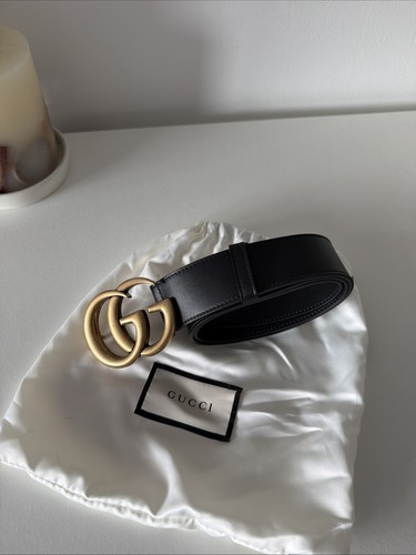 Gucci leather belt - leather,