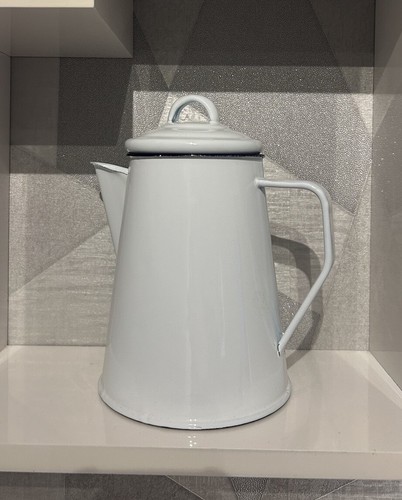 Enamel pouring jug - pouring,