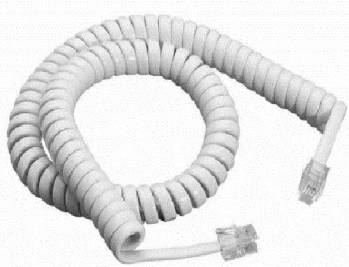 Telephone phone curly coiled - phone,