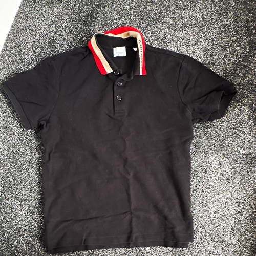 Burberry men black - burberry, polo
