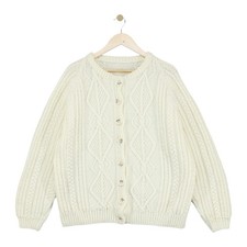 Vintage Aran Knit Cardigan