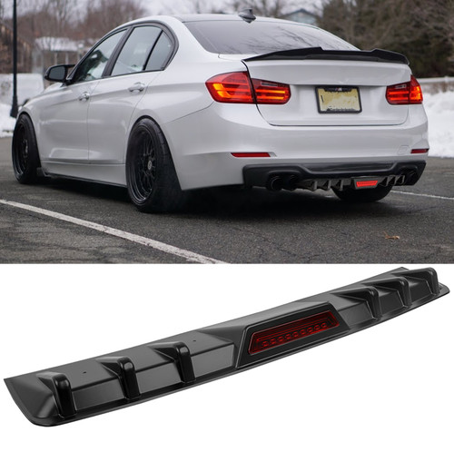 Car rear bumper - car, diffuser