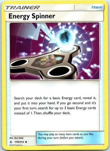 Pokemon card energy spinner - pokemon,