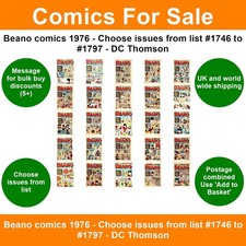 Beano comics 1976 - Choose