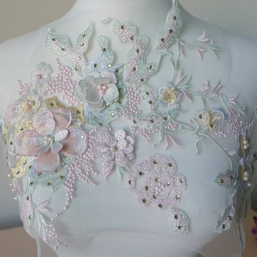 1pc flower colorful mesh - flower,