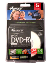 Memorex  Mini DVD-RW-5 PACK /