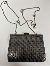 Farfalla London Vtg Evening silver chain Mail mesh evening Bag shoulder clutch
