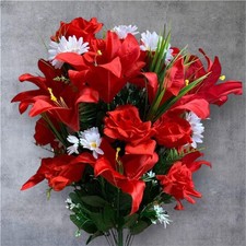 Lily, Daisy, Rose Mixed Silk