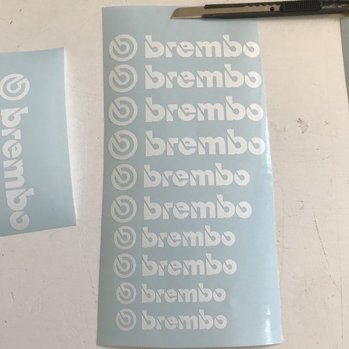 10x brembo calipers - brembo, stickers