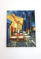 Vincent Van Gogh “Cafe At Arles” - Reproduction- Oil On Canvas 8” X 10”