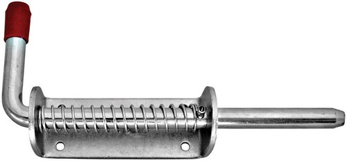 Spring loaded bolt - spring,
