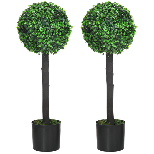 Homcom set artificial - of, 2