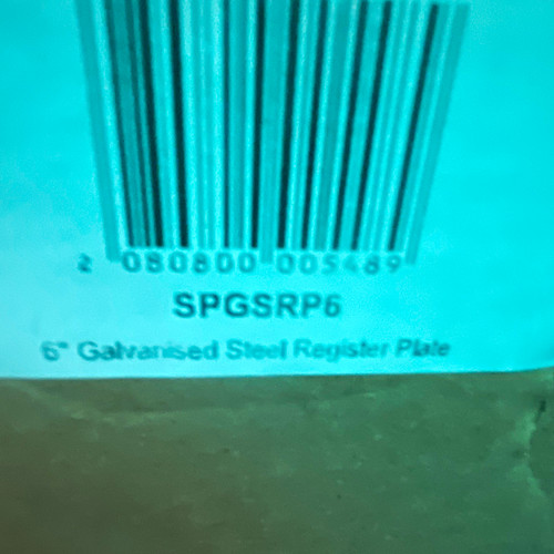 Spgsrp6 6in galvanised steel - spgsrp6,