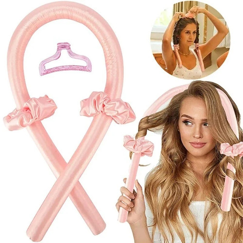 Heatless curling rod - rod, headband