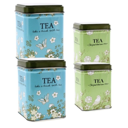 Vintage retro tea storage - retro,
