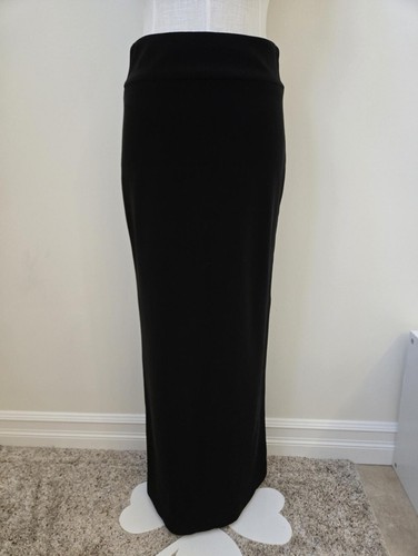 Frank lyman black maxi pencil - black,