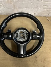 BMW F20 F21 F30 F31 F34 F32 F36 PADDLE SHIFT M SPORT LEATHER STEERING WHEEL