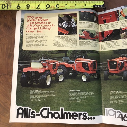 Vintage 1974 allis - vintage,