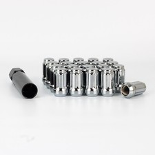 20 x CHROME Spline Wheel Nuts