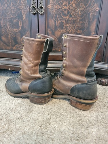 Vintage men chippewa - vintage, 9"