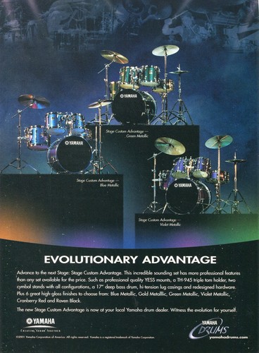 2001 print yamaha stage - yamaha,
