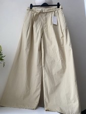 ZARA Wide Leg High Waisted