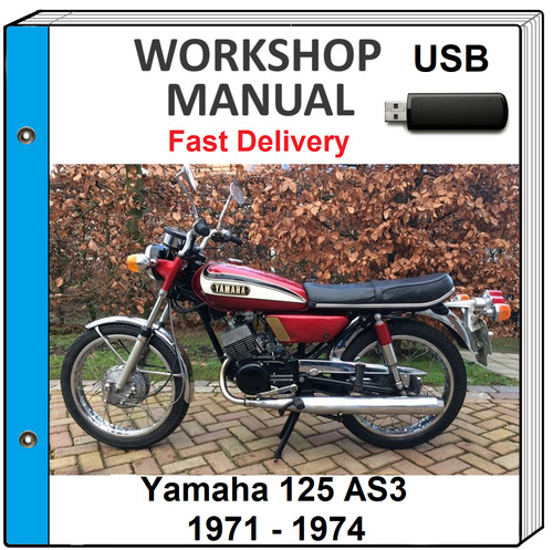 Yamaha as3 125 1971 - yamaha, 1972