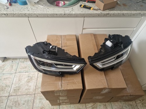8v0 full led headlights - a3, rhd