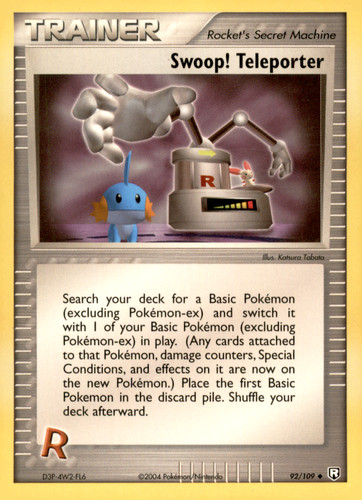 Pokemon swoop teleporter - swoop!,