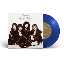 Queen - Bohemian Rhapsody 50th Anniversary Edition Blue Coloured Vinyl 7"