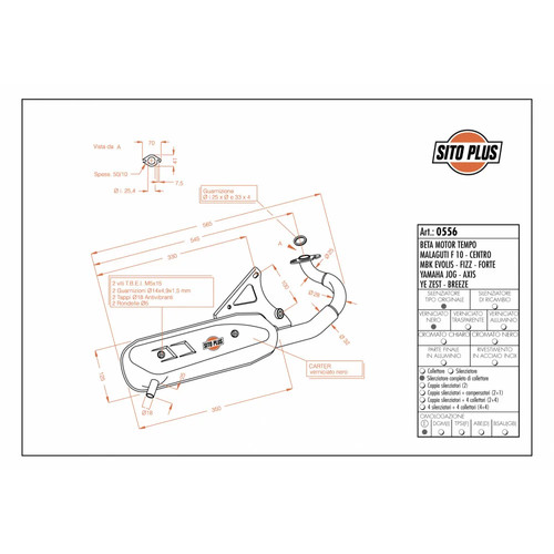 Complete exhaust system - complete,