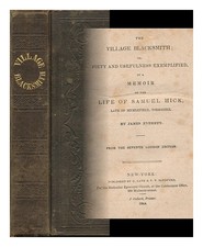 EVERETT, JAMES The Village Blacksmith 1844 Hardcover