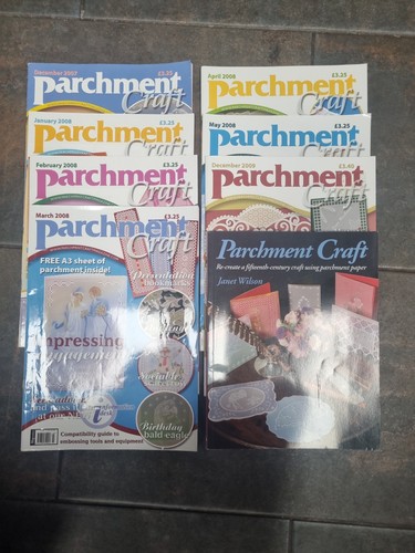 Parchment craft magazines - craft,