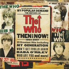 The Who Then And Now CD NEW SEALED Squeeze Box/Pinball Wizard/I'm A Boy/5:15+