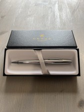 Cross Coventry Chrome Silver Ballpoint Pen AT0662-7 Boxed New
