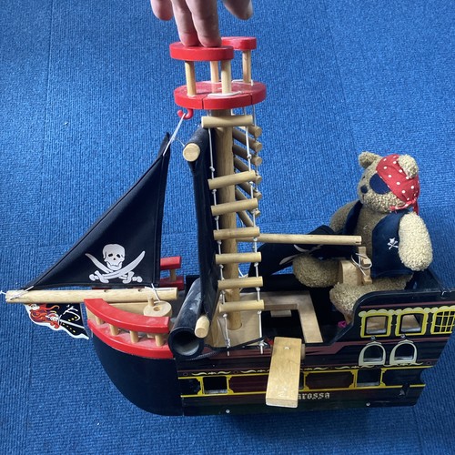 Barbarossa wooden pirate ship - wooden,