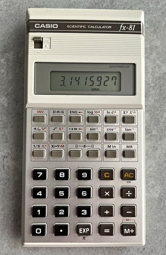Working vintage casio 81 - vintage,