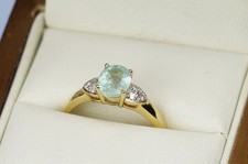 18K Gold Mozambique Paraiba