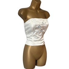 Vintage Bay while satin feel