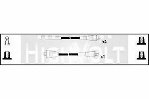 Leads fit renault 4 - ht-leads,