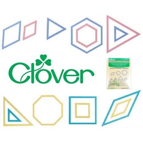 Clover patchwork templates - patchwork,