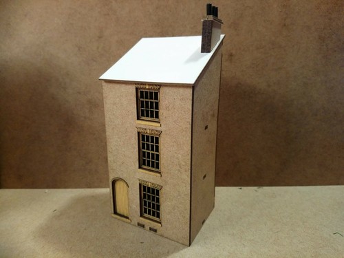 Pear house laser cut scratch - house,
