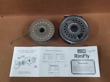 Fishing Reel To Fly Rimfly Leeda Concept 395+1 Coil And on The Notice