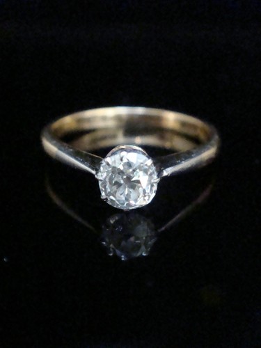 Edwardian 18ct platinum - edwardian,