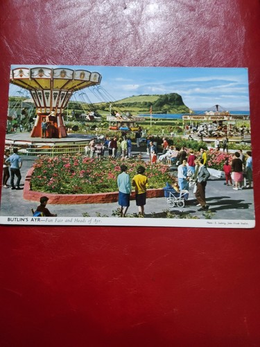 Butlins ayr postcard holiday - postcard,