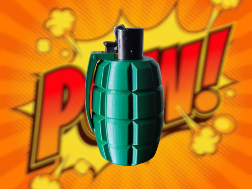 Printed lighter case - 3d,