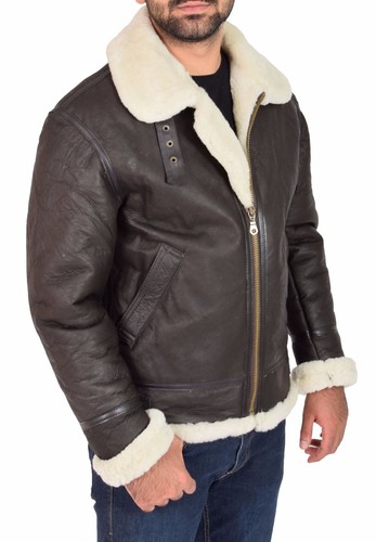 New real sheepskin flying - real,