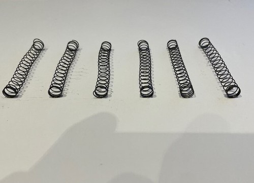 Six original flag springs - springs, for