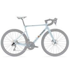 Cinelli Pressure ADR Carbon Road Bike Frameset Disc Laser Blue - 54cm Large