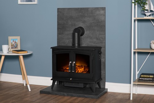 Acantha tile hearth - tile,
